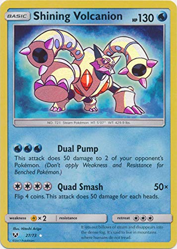 Shining Volcanion - 27/73 - Holo Rare - Sun & Moon: Shining